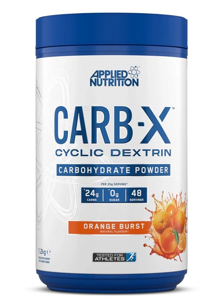 Applied Nutrition Carb-X Orange Burst 1.2kg | 100% Cyclic Dextrin | Fast-Digesting Workout Carbohydrates