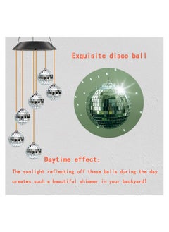 Generic SYOSI Solar Wind Chime for Porch Decor, Outdoor Solar Lights Garden Decor, Gifts for Women Mom Grandma  - Image 4