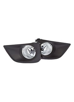 DLAA DLAA Pack of 2 TY606 Fog Lamps Suitable for Vios | Yaris Sedan 2013-2017 with Wires and Switch  - Image 1