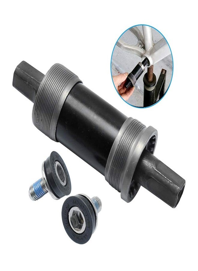 UDee Metal Bicycle Square Bottom Bracket Sealed Cartridge Bearing (Black) - Image 3