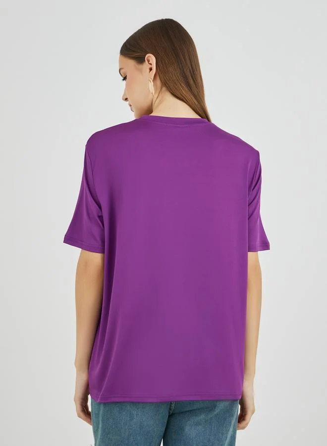 Take Two Take Two Graphic Printed Oversized T-Shirt