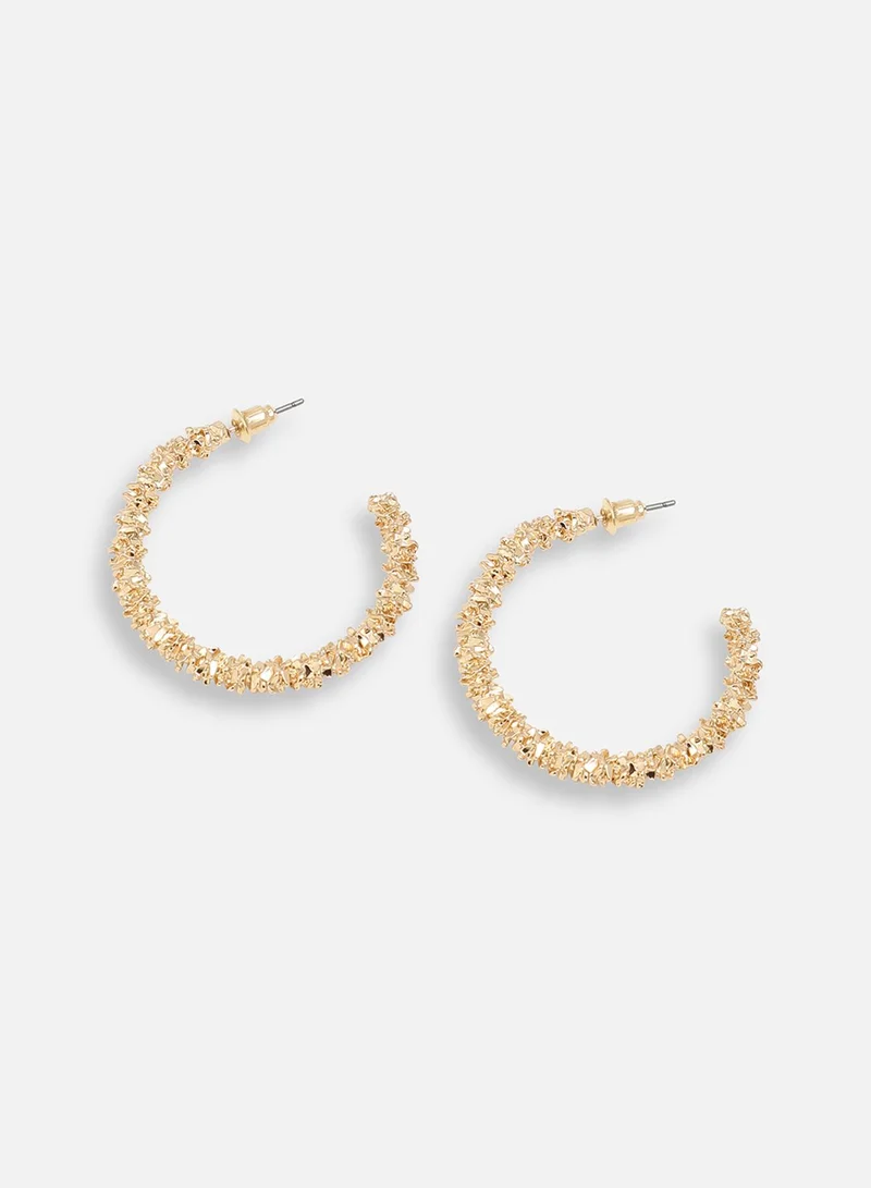 SOHI Party Artificial Hoop Earring Jewellery