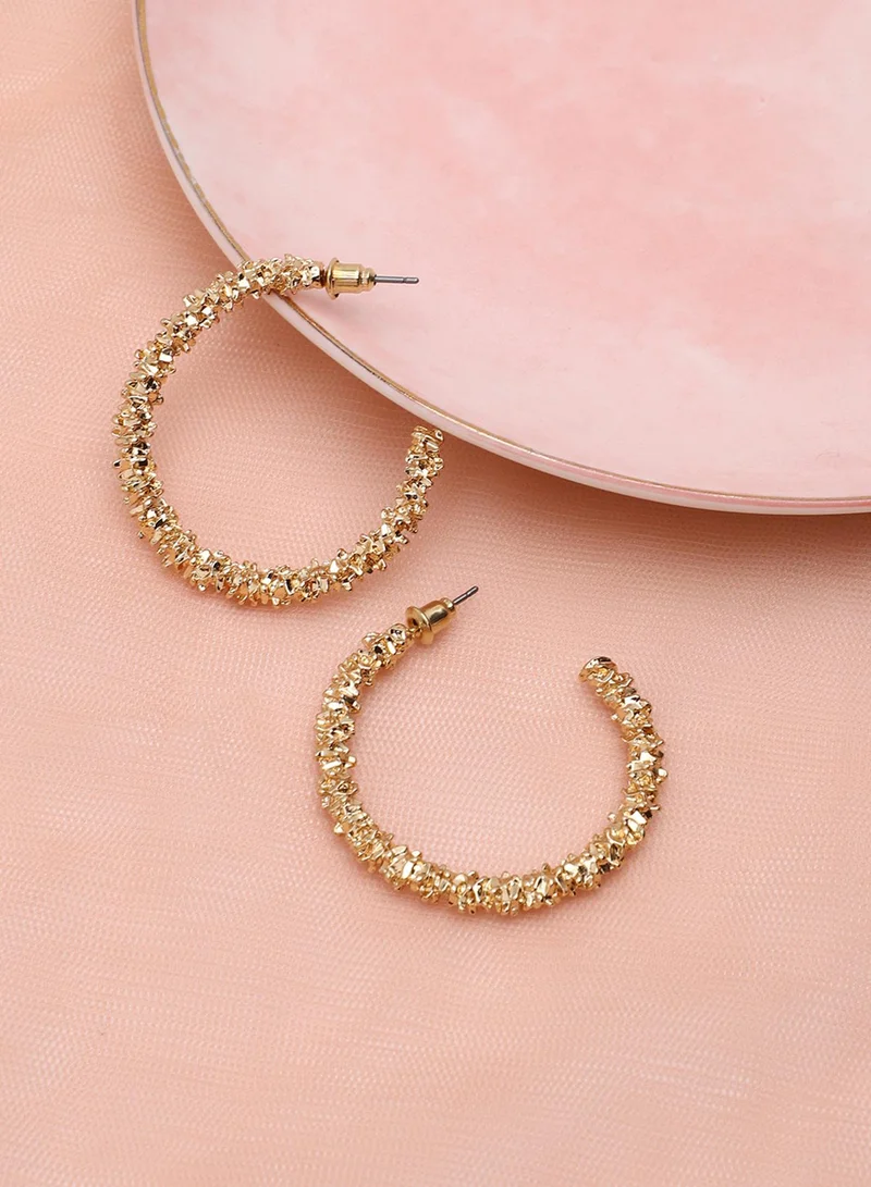 Sohi  Party Artificial Hoop Earring Jewellery for Women | Best Price UAE
