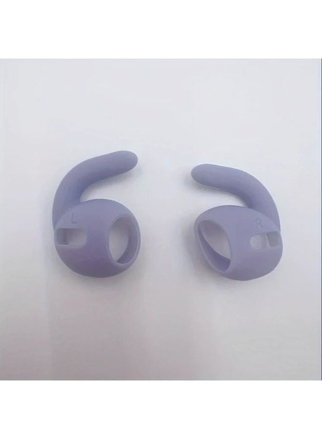 Light Purple Airpods Pro Wireless Ear Pads Cushions Caps Case Eartips 1 Pair - Image 1