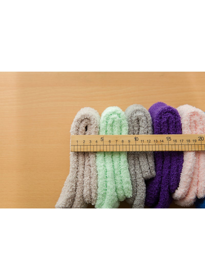 Halamodo Wool Socks for Women Warm Winter Socks Knit Crew Calf Hiking Boot Sock Stocking Stuffers Gifts - Image 5