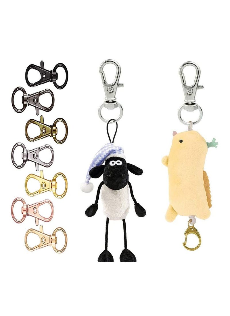 DIY Crafts DIY Crafts Pack of 40 Pcs, Golden, Swivel Clasps Lanyard Snap Hook, cnomg Metal Swivel Lanyard Snap(Pack of 40 Pcs, Golden)  - Image 4