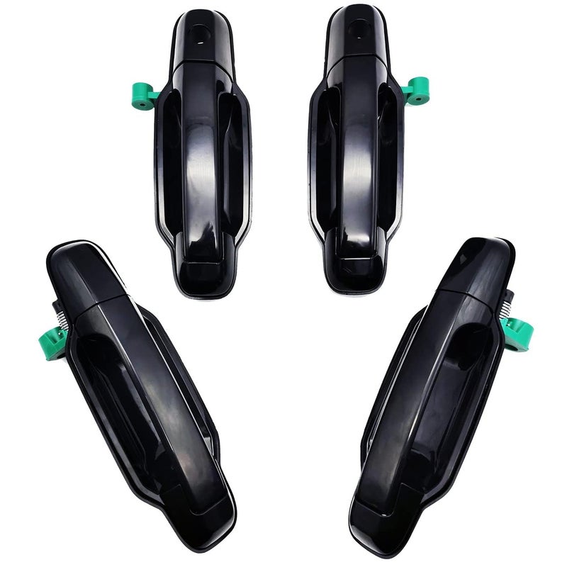 Cheriezing 826503E010 Exterior Door Handle Compatible with 20032009 Sorento Front Rear Left and Right Side Set of 4