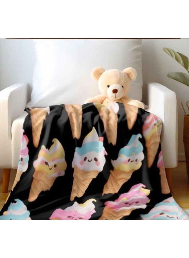 general Flannel thin blanket (warm and comfortable, suitable for sleep, gaming, dust removal and sandproof) 150cm*200cm - 1106 - Image 4