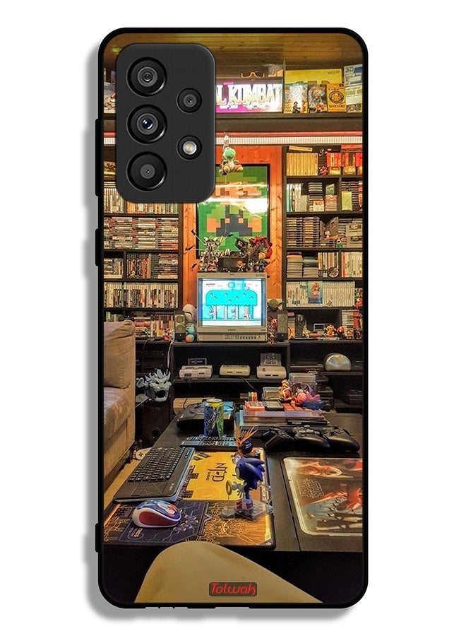 Tolwak Samsung Galaxy A73 5G Protective Case Cover Gamer Zone - Image 1