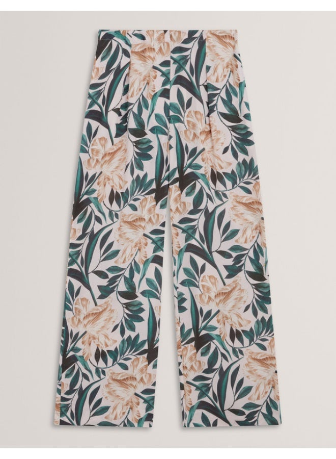 Ted Baker Printed Mid Rise Straight Leg Trouser - Image 2