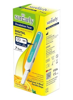 Surearly surearly Ovulation Digital Test ( 7 TESTS ) 