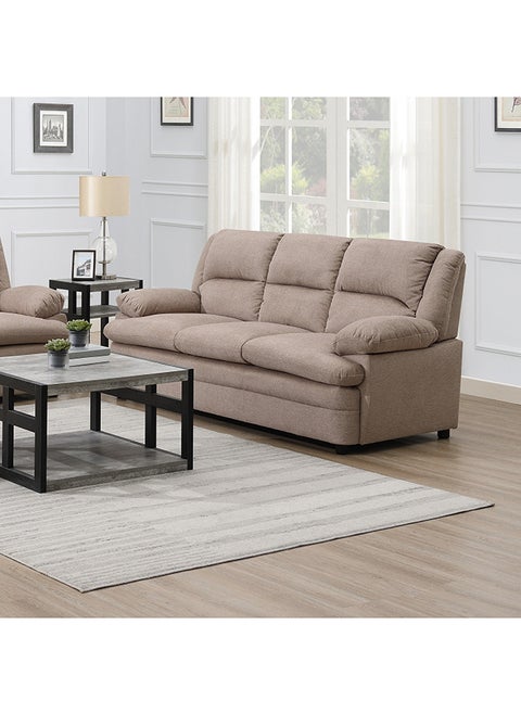 Bali Lamo 3-Seater Fabric Sofa 92 x 98 x 204 cm