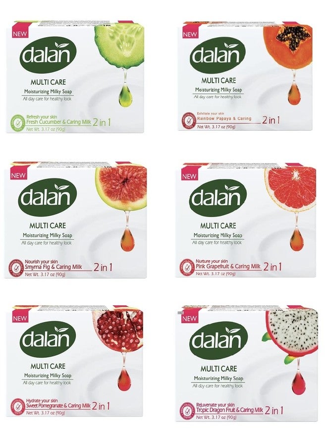 Dalan صابون دالان متعدد الاستخدامات المرطب 2 في 1 (تين سميرنا وحليب العناية، 3 عبوات) - Image 2