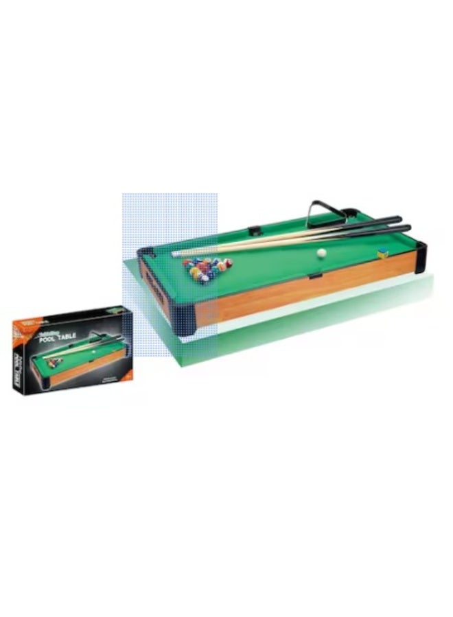 Child Toy Table Top Billiards Pool Table Game 73x39.5x9cm