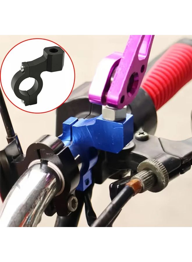 Motorcycle Rearview Mirror Adapters And Brackets 2pcs Handlebar Mirror Clamps - Image 5