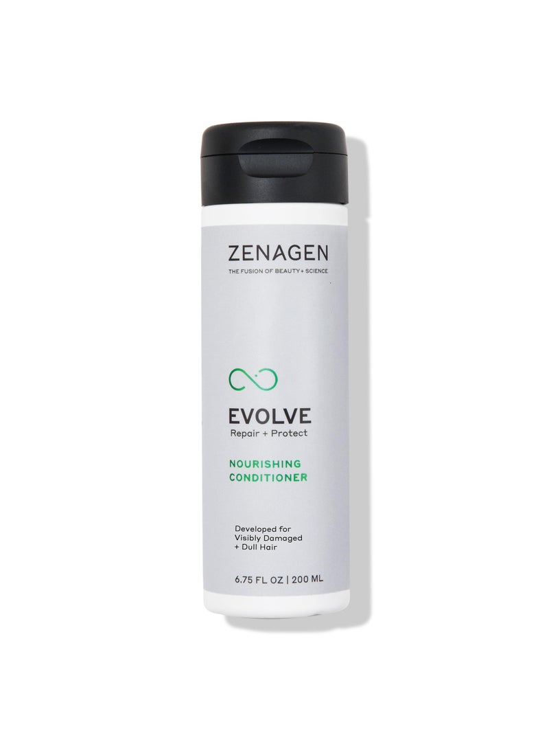Zenagen Zenagen Evolve Conditioner (Unisex) | Hydrates And Repairs Damaged Hair, Promotes Thicker Fuller Hair, Nourishing Plant-Based Formula, Color-Safe, Vegan, Suitable For All Hair Types 