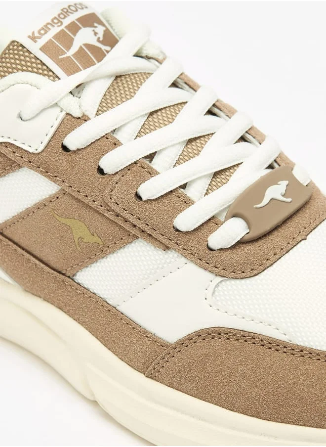 كانغاروس Womens Panelled Lace-Up Sports Shoes