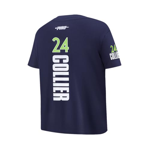Pro Standard Big Boys WNBA Minnesota Lynx NAPHEESA Collier 24 Classic Player Name and Number SS TEE Midnight Navy M - Image 3