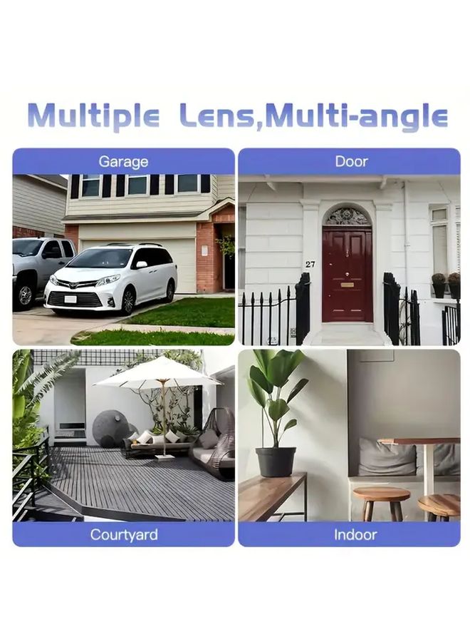 G331 5G Dual Band WiFi Outdoor Security Camera 355 Degree Pan Tilt Auto Tracking - Image 5