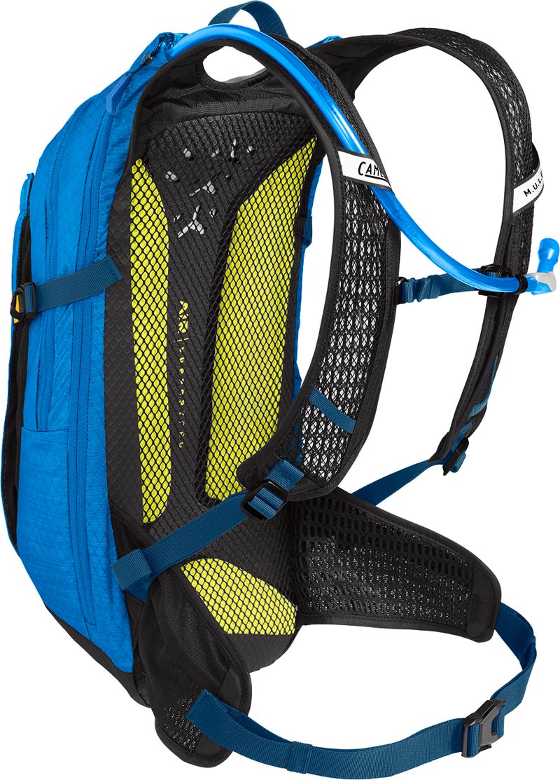 CamelBak M.U.L.E. Pro 14 Bike Hydration Backpack 100oz - Body Mapping Technology, Ibiza Blue/Orange - Image 3