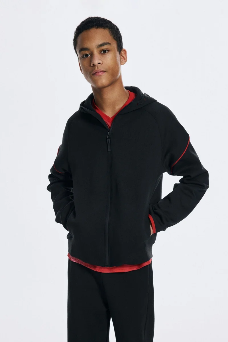 H&M Sports zip-through hoodie with DryMove™