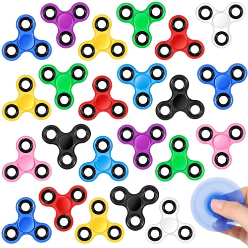 Gigilli 24 Pack Fidget Spinners Bulk for Kids Adults Easter Basket Stuffers Treasure Box Toys for Kids Classroom Prizes Sensory Fidget Toys Party Favors for Kids 4812 Fidgets for ADHD - Image 1