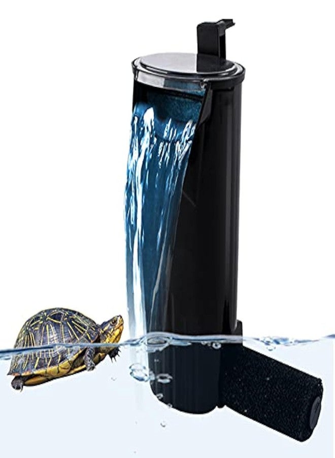 PULACO Aquarium Internal Filter 3 to 20 Gallons, for Turtle Tanks, Reptiles, Amphibians, Frog, Cichlids, Newt or Fish Tank - Image 1