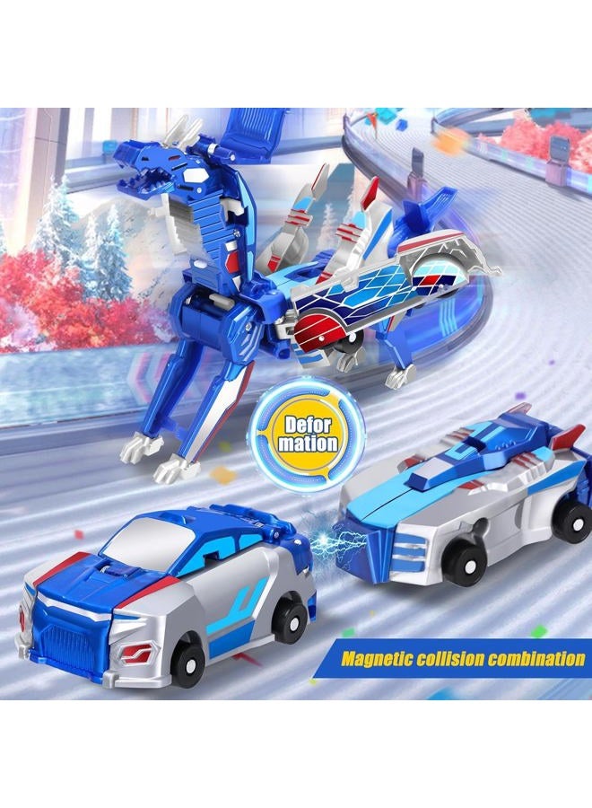 SOYUOI The Ultimate Unicorn car Toy！Two Children's car Robots Collide with Magnetic Transformation to Make The Mysterious Game of Unicorn Robots！Best Gift for Your Child's Birthday！ - Image 3