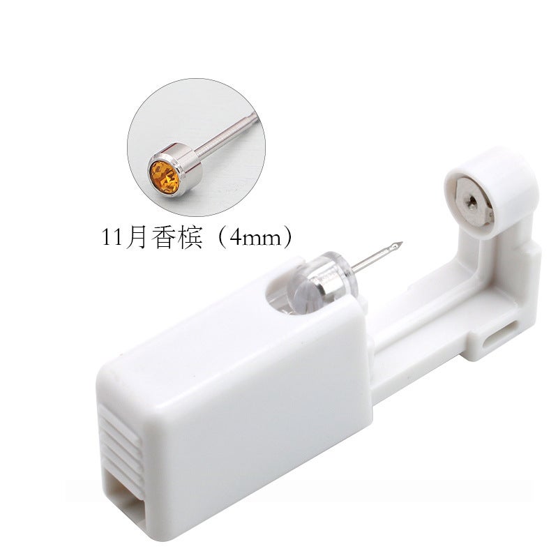 Second-Generation Disposable Ear Piercing Tool, Ear Piercing Gun, Ear Stud Gun, Ear Piercing Device, Ear Gun For Piercing Ear Cartilage And Creating Ear Holes - Image 1