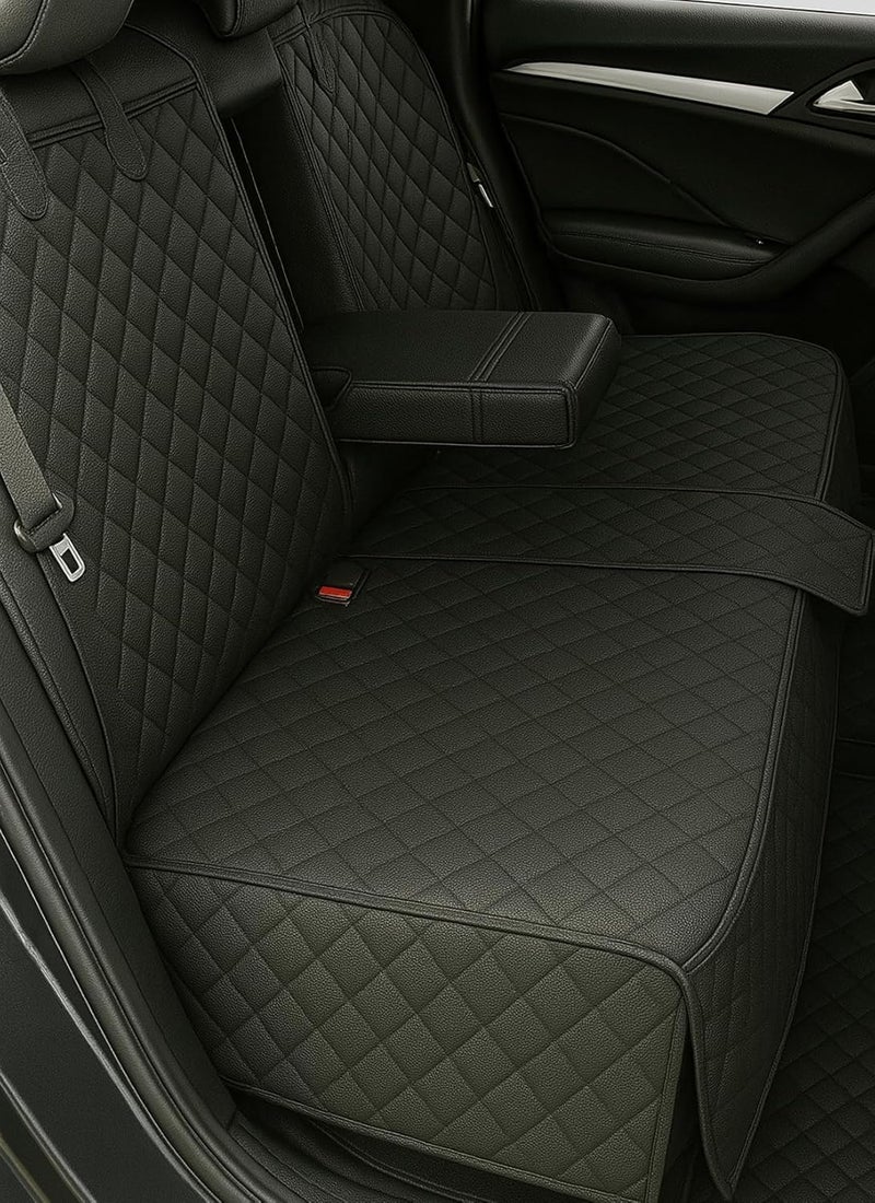 fidozen Waterproof Dog Car Seat Cover for Back Seat - Split Design for Cars, SUVs, and Trucks - Image 1