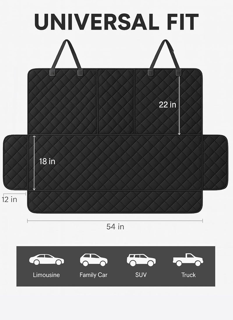 fidozen Waterproof Dog Car Seat Cover for Back Seat - Split Design for Cars, SUVs, and Trucks - Image 2