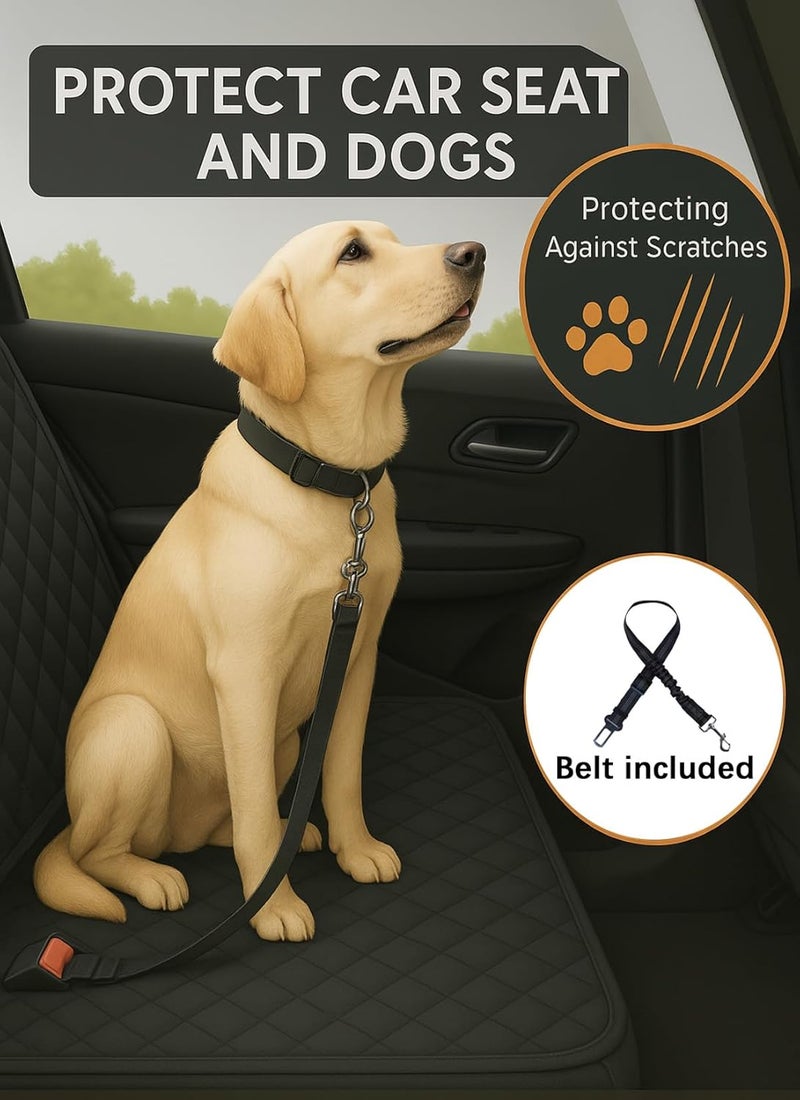 fidozen Waterproof Dog Car Seat Cover for Back Seat - Split Design for Cars, SUVs, and Trucks - Image 5