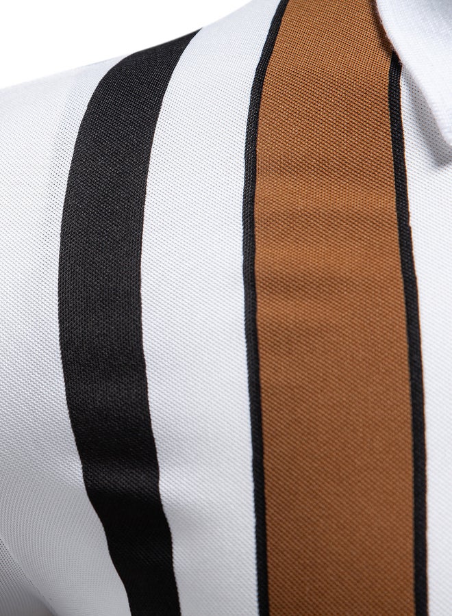 تايك تو قميص بولو مخطط بأكمام طويلة - Image 5