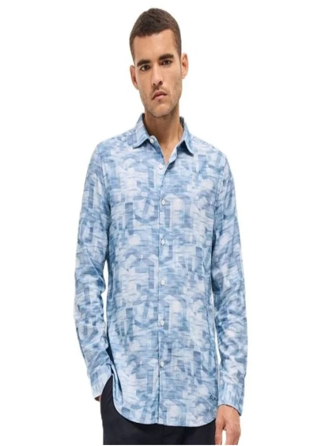 THE BEAR HOUSE Men's Shirt for Casual and Formal Wear | Classic Button-Down Style for Office, Daily Use, Travel, Events & All-Season Outfits | Versatile & Stylish Wardrobe Essential for Every Occasion