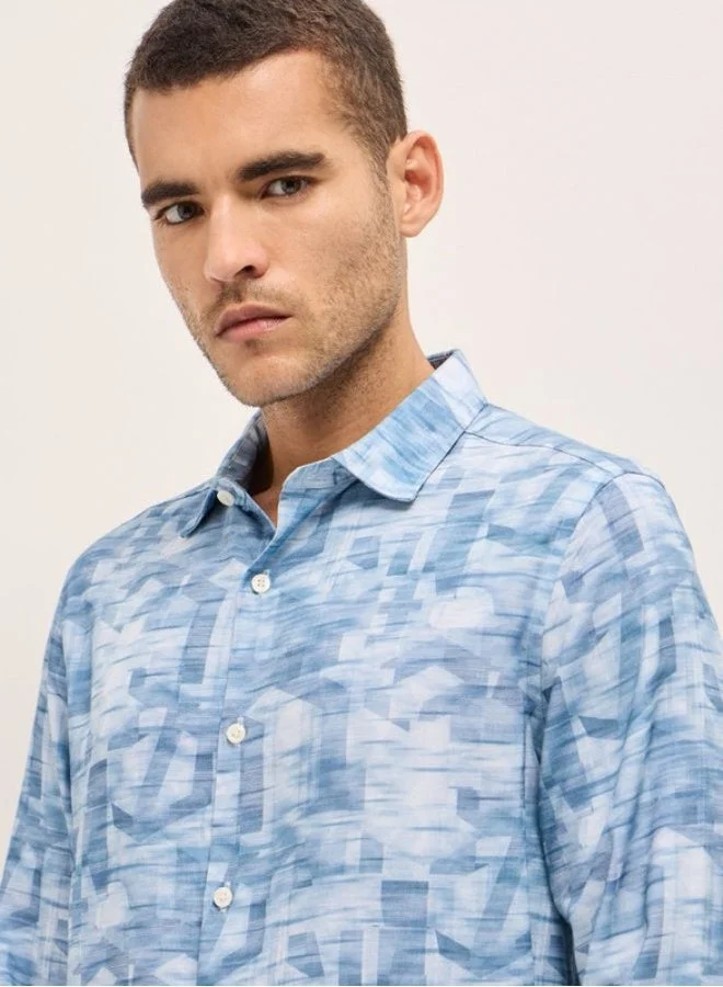 THE BEAR HOUSE Men's Shirt for Casual and Formal Wear | Classic Button-Down Style for Office, Daily Use, Travel, Events &amp; All-Season Outfits | Versatile &amp; Stylish Wardrobe Essential for Every Occasion