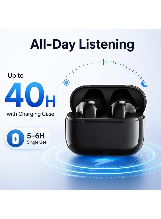 Tempo True Wireless In-Ear Earbuds, 3 Modes Adaptive ANC Up To 24dB Noise Cancellation, Fast Charging, Bluetooth 5.4, IP54 Sweat Resistant Headset for Travel Office Gym Daily Commute - Image 5