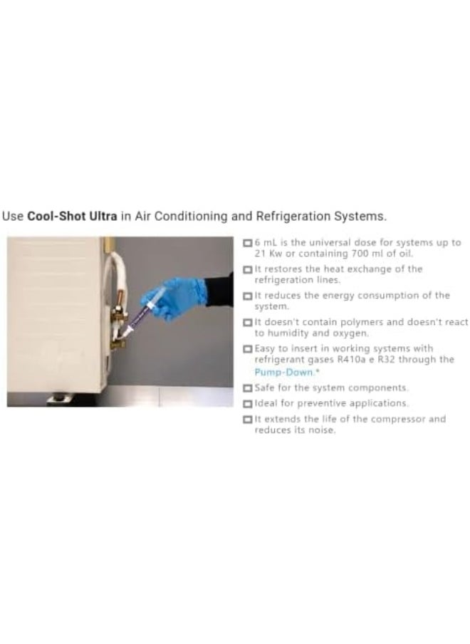 ERRECOM - Cool -Shot (performance Enhancer for vehicle A/C system) - Image 1