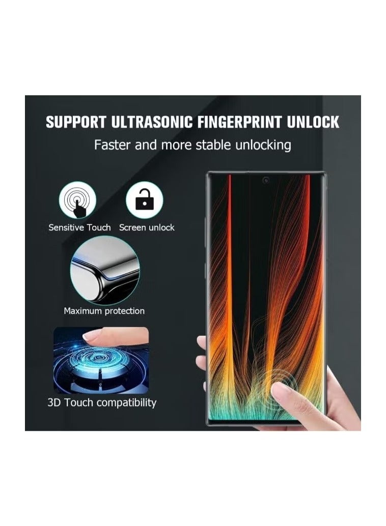 Green Tiger Protector for Samsung Galaxy S23 Ultra, Curved Design Edge-to-Edge Protection with Ultra Clarity and Protection - Image 5