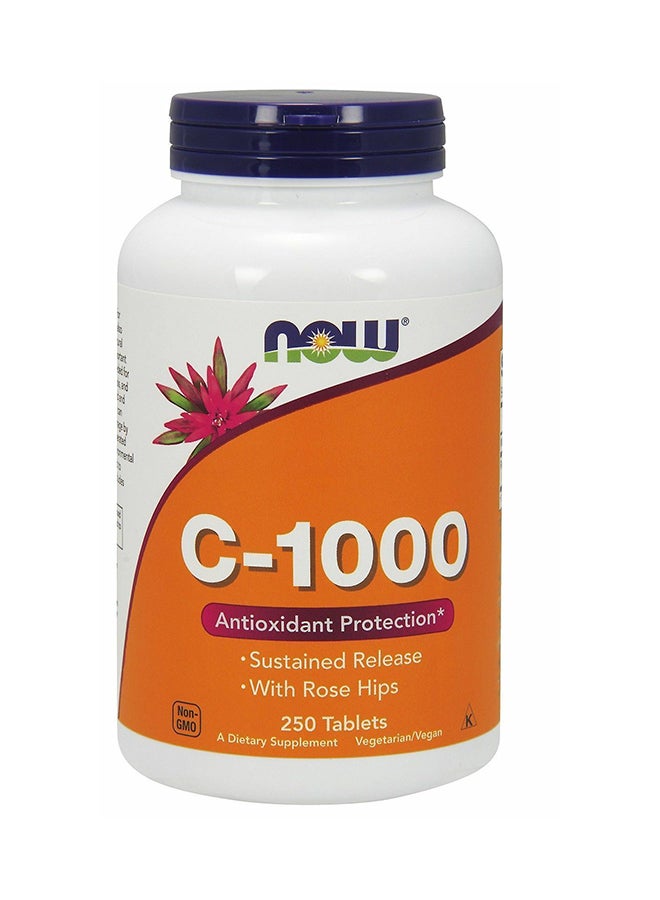 Now Foods C-1000 Antioxident Protection Dietary Supplement - 250 Tablets - Image 1