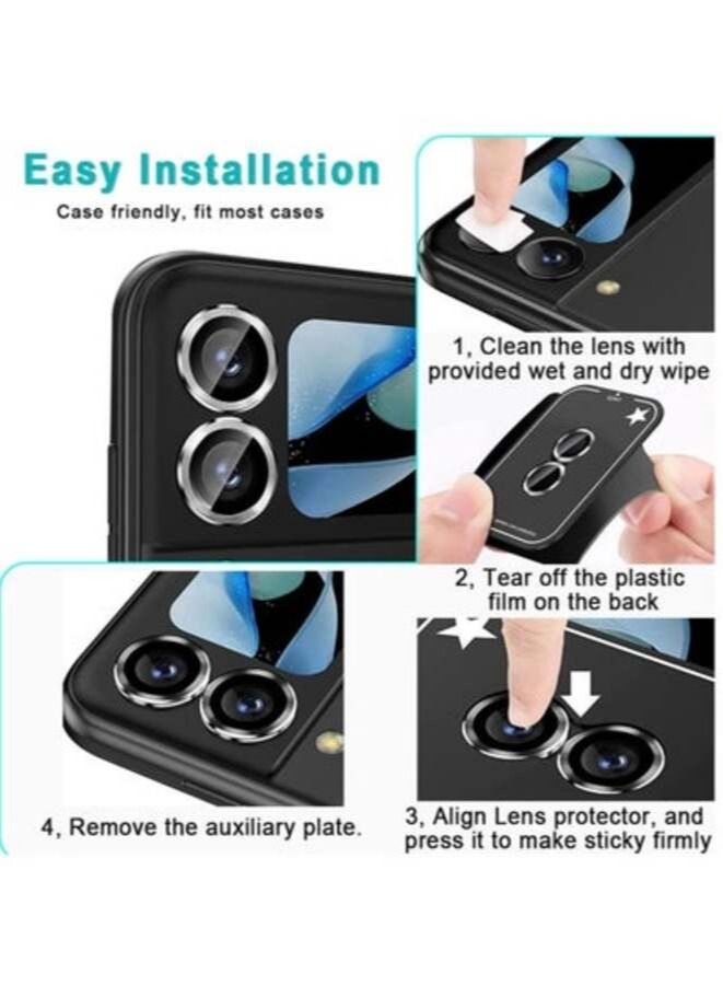 ACLIX Camera Lens Protector Compatible for Samsung Galaxy Z Flip 4 5G, - Image 3