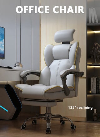 Grey With Footrest