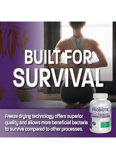 Bronson Brain + Mood Probiotic 50 Billion Cfu Plus Prebiotic With Ltheanine Bacopa And Rhodiola Nongmo 60 Veg caps  - Image 4