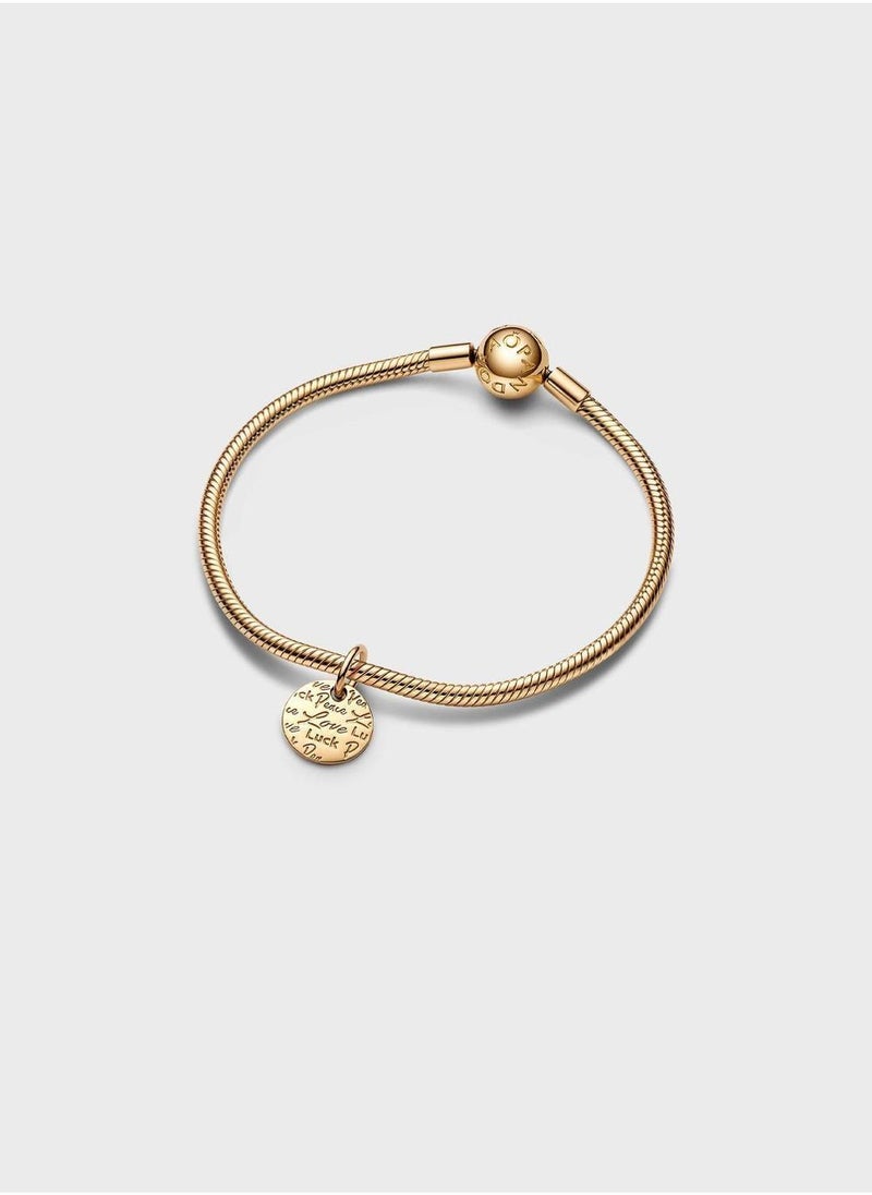 PANDORA Peace, Love & Luck Dangle Charm  - Image 3