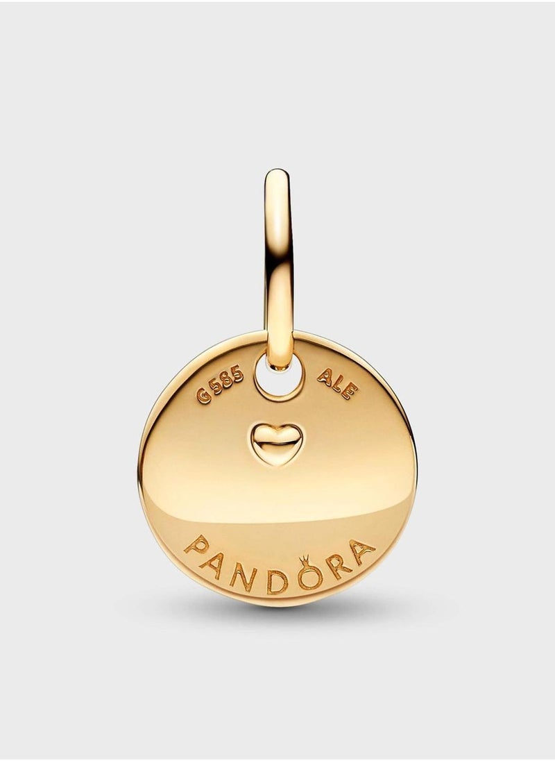 PANDORA Peace, Love & Luck Dangle Charm  - Image 2