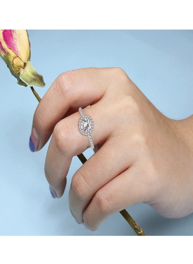 MANBU Sterling Silver Urn Ring For Ashes - Women Cremation Memorial Keepsake Ring with Cubic Zirconia Bereavement Jewelry Gift for A Loss of the Loved One (8#) - Image 2