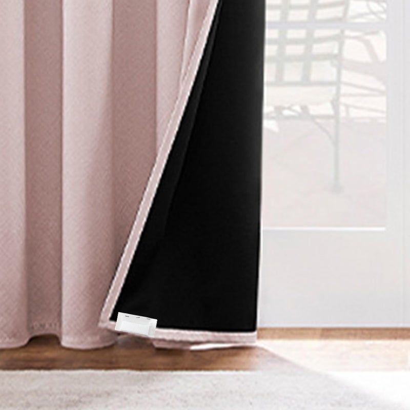 Adyoney 20Pcs Curtain Weights - Premium Quality Drapery Weights for Straight, Stable Curtains and Tablecloths (15g Each), Size 2.17inch/5.5cm x 1.18inch/3cm - Image 4