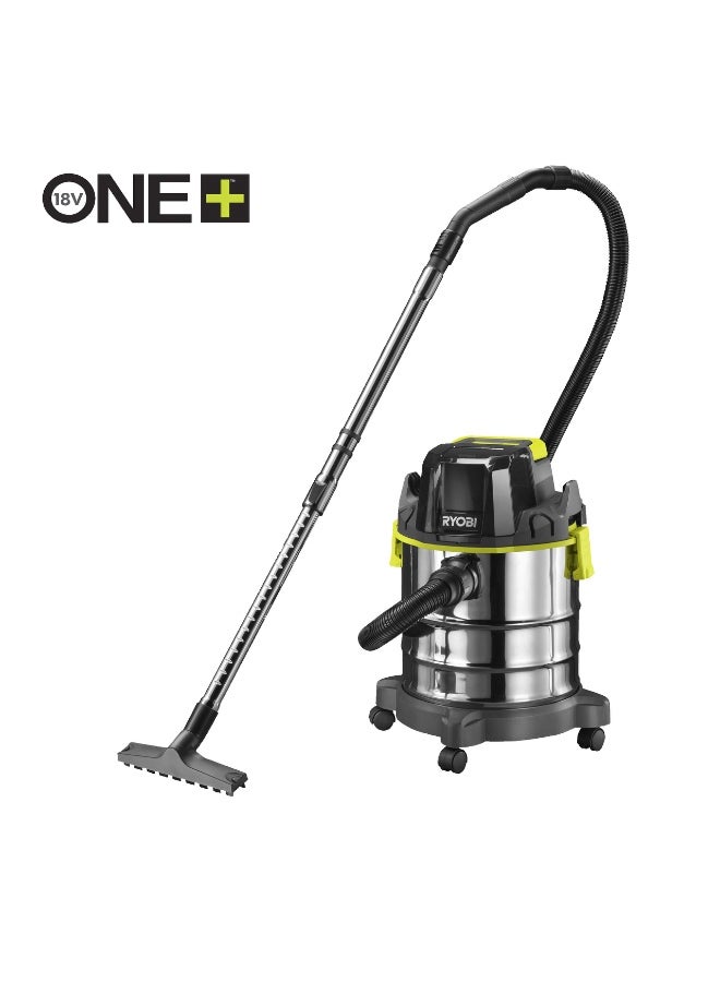 RYOBI Tools مكنسة كهربائية لاسلكية ريوبي 18 فولت ون+ رطبة وجافة، أداة عارية - Image 1