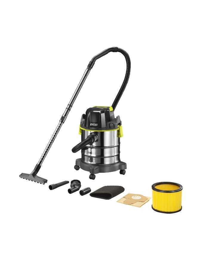 RYOBI Tools مكنسة كهربائية لاسلكية ريوبي 18 فولت ون+ رطبة وجافة، أداة عارية - Image 2