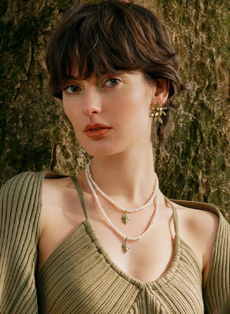 هيفانج قلادة لؤلؤ العنب - Image 3