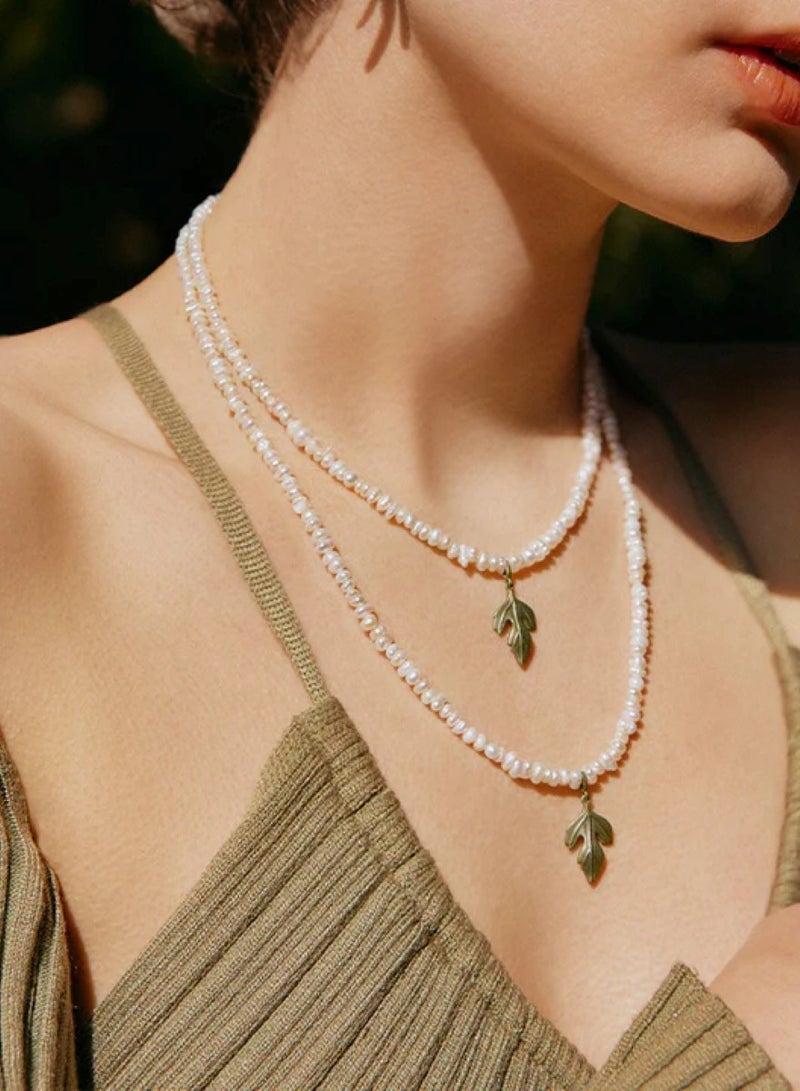 هيفانج قلادة لؤلؤ العنب - Image 4